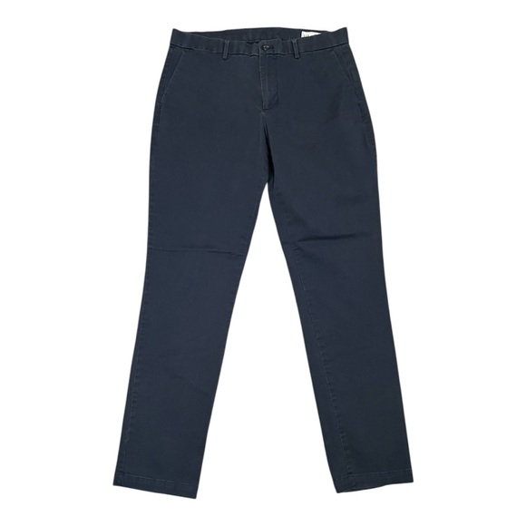 GAP Athletic Taper Men's Navy Chino Pants 34x34 (fits 34x33) - Picture 1 of 6